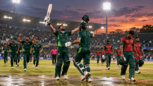 Pakistan lần đầu vào chung kết cricket nam Asian Games sau màn tăng tốc nghẹt thở trước Bangladesh tại Nagoya