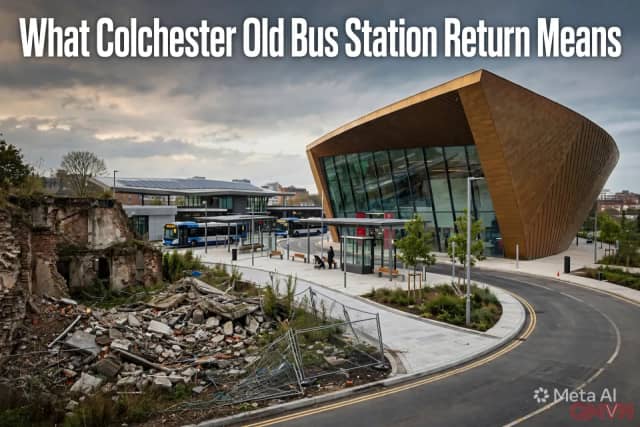 Bến xe buýt cũ của Colchester trở lại sau 14 năm: Bài học về quy hoạch đô thị