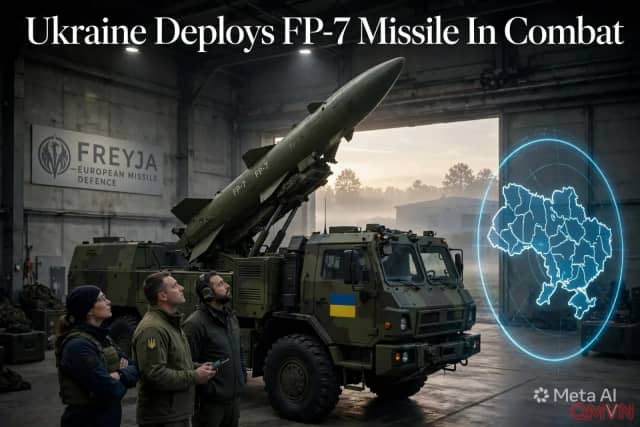 Ukraine lần đầu sử dụng tên lửa đạn đạo chiến thuật FP-7 trong chiến đấu, mở ra bước ngoặt cho ngành công nghiệp quốc phòng