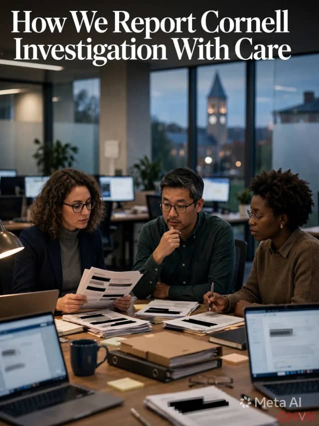 The New York Times giải mã cách đưa tin về vụ cáo buộc tấn công tình dục tại Đại học Cornell, giữa thận trọng và minh bạch