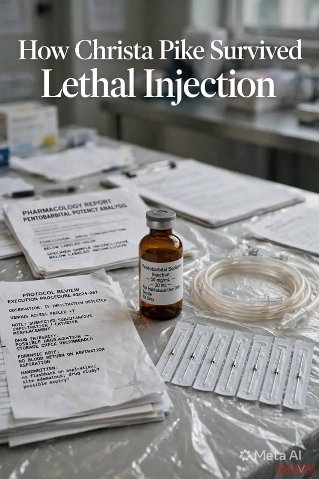 Vì sao tử tù Christa Pike sống sót sau hai liều pentobarbital: vụ hành quyết thất bại làm dấy lại tranh cãi về án tử hình ở Mỹ