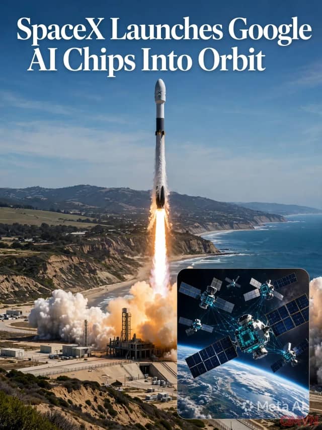 SpaceX đưa chip AI của Google lên quỹ đạo, mở bước đầu cho giấc mơ xây dựng trung tâm dữ liệu ngoài không gian