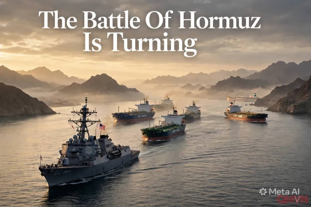 Cục diện eo biển Hormuz đảo chiều: Hải quân Mỹ mở lại tuyến hàng hải cho thế giới nhưng chặn dầu xuất khẩu của Iran