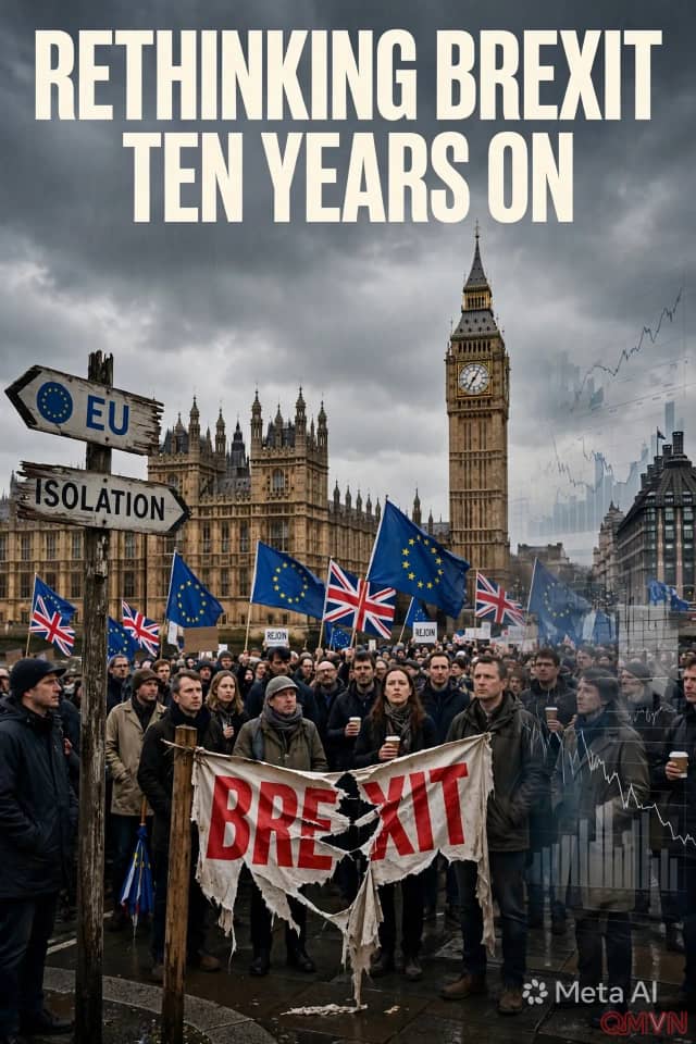 Mười năm sau Brexit, Thủ tướng Anh Andy Burnham để ngỏ khả năng trưng cầu dân ý về việc quay lại Liên minh châu Âu