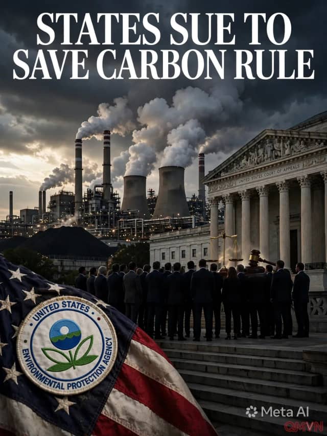New York cùng hơn 20 bang kiện EPA nhằm chặn việc bãi bỏ quy định hạn chế khí thải carbon của các nhà máy điện Mỹ