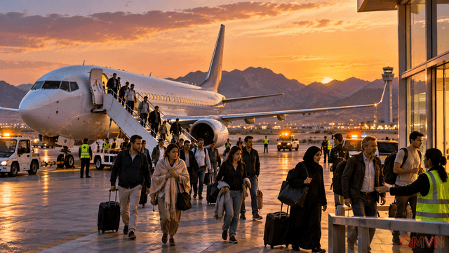 Sự cố nghiêm trọng trên chuyến bay Flydubai đến Israel đặt ngành hàng không Vùng Vịnh trước phép thử mới về an toàn và niềm tin