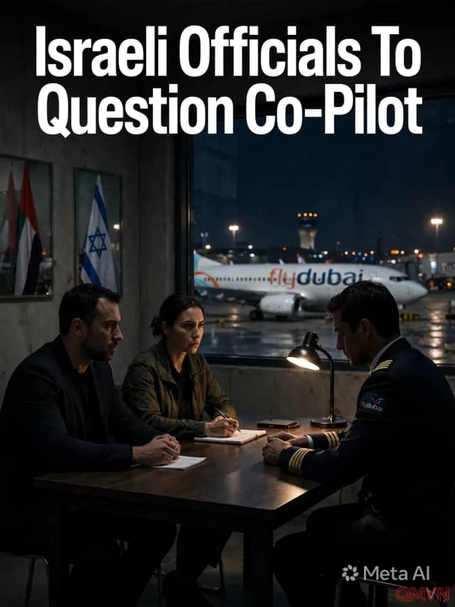 Điều tra viên Israel dự kiến thẩm vấn cơ phó flydubai tại UAE khi hai nước truy tìm động cơ vụ âm mưu làm rơi chuyến bay FZ1073