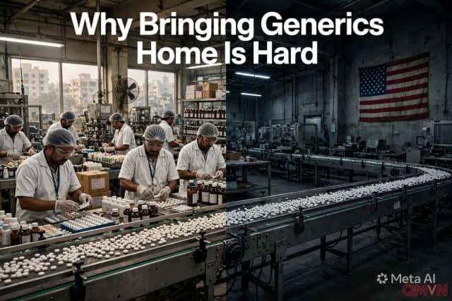 Tổng thống Trump muốn sản xuất thuốc generic tại Mỹ, nhưng các nhà máy dược khổng lồ giá rẻ của Ấn Độ cho thấy vì sao đưa sản xuất về nước là điều khó