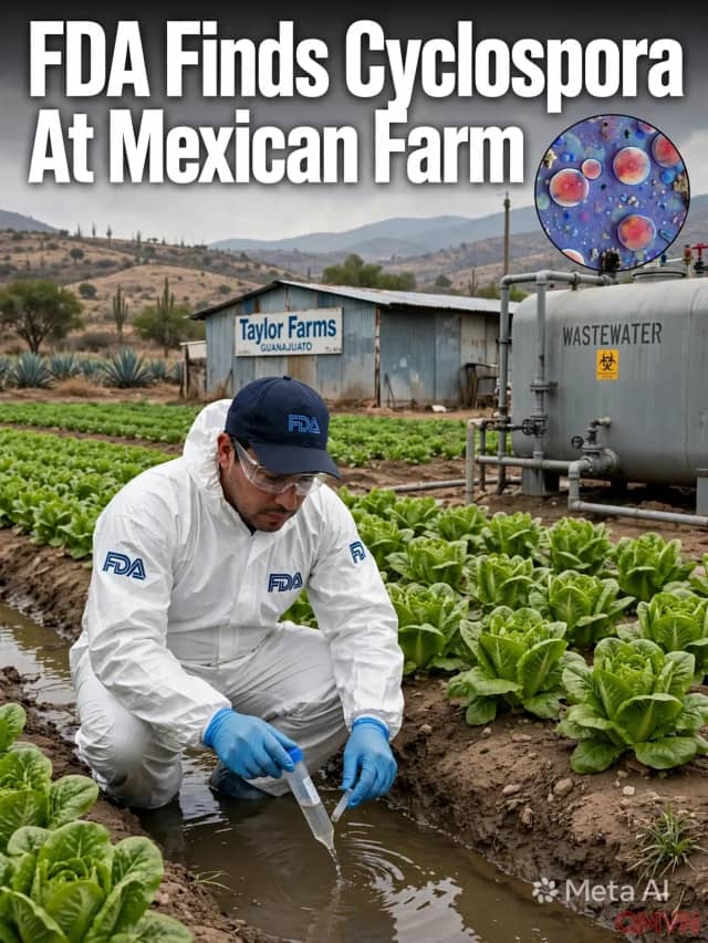 Cơ quan Mỹ phát hiện ký sinh trùng cyclospora tại trang trại Mexico liên quan vụ dịch xà lách kỷ lục khiến gần 13.000 người mắc bệnh, nhưng nguồn lây vẫn là ẩn số