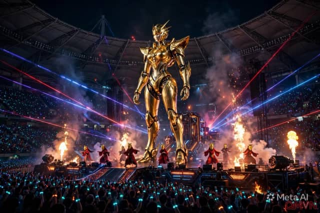 The Weeknd trở lại Singapore với robot khổng lồ, mặt nạ và lửa, khuấy động 55.000 khán giả trong đêm diễn sân vận động hoành tráng kéo dài hai giờ