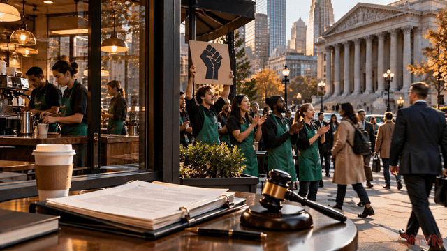 Starbucks chưa thể khép lại vụ kiện thương hiệu với công đoàn: Khi biểu tượng doanh nghiệp gặp tiếng nói người lao động tại Mỹ