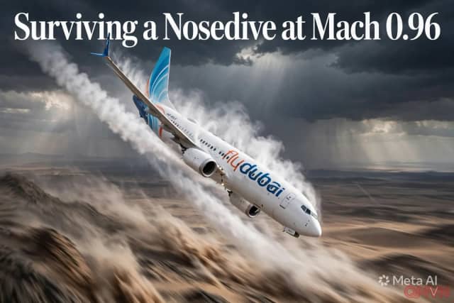 Lao xuống gần tốc độ âm thanh, mất một phần bánh lái: Vì sao chiếc Boeing 737 MAX của Flydubai vẫn sống sót sau cuộc tấn công trong buồng lái