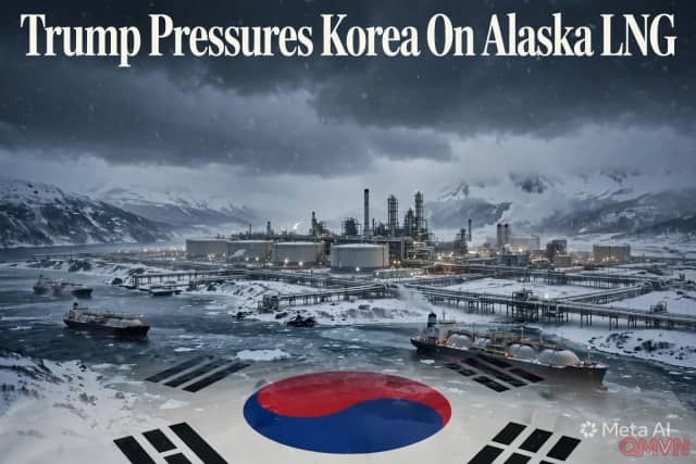 Trump gây sức ép buộc Hàn Quốc cam kết đầu tư dự án khí hóa lỏng Alaska, dọa sẽ “tăng gấp đôi” nếu Seoul chần chừ