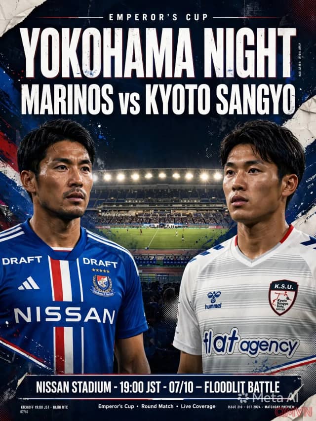 Yokohama F. Marinos đấu Kyoto Sangyo University ở vòng 3 Emperor's Cup: ông lớn J1 cảnh giác trước đội sinh viên vừa hạ Mito Hollyhock và người hùng Hayato Senoo
