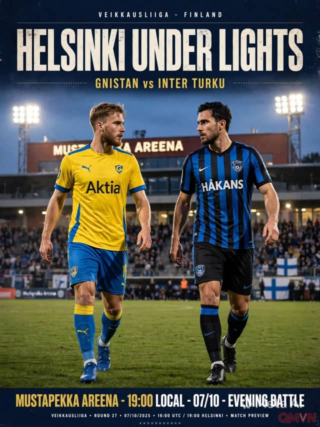IF Gnistan đấu Inter Turku ở nhóm tranh chức vô địch Veikkausliiga: chủ nhà Helsinki bất bại năm trận tìm chiến thắng thứ ba trong năm trước ứng viên chuyên thắng 1-0