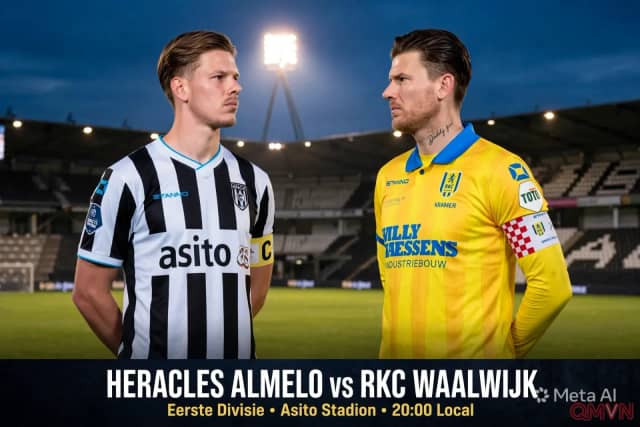 Heracles Almelo vs RKC Waalwijk: Rực lửa Asito Stadion khẳng định tham vọng thăng hạng giải Hạng Nhất Hà Lan
