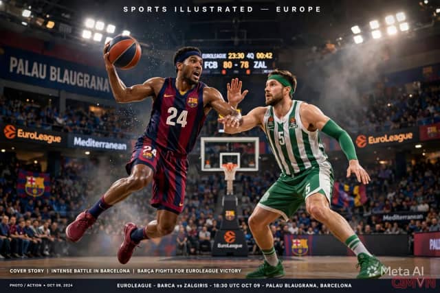 FC Barcelona vs Žalgiris Kaunas: Barça trở về Palau Blaugrana quyết đòi nợ hai trận thua, Kevin Punter đọ sức bộ đôi Tubelis – Valančiūnas ở vòng 4 EuroLeague