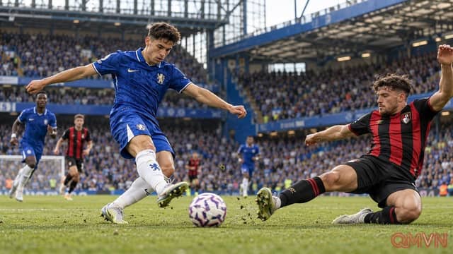 Chelsea vs Bournemouth và bài kiểm tra hàng thủ khi Stamford Bridge chờ cú bật dậy ở Premier League
