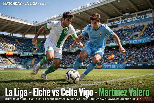 Nhận định Elche vs Celta Vigo tại La Liga: Căng thẳng cuộc chiến trụ hạng, bài toán kiểm soát không gian và thử thách tại Martínez Valero