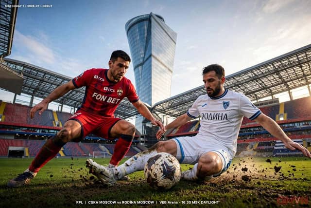 CSKA Moscow Đối Đầu Rodina Moscow Tại Russian Premier League: Rực Lửa Derby Thủ Đô Tại Pháo Đài VEB Arena