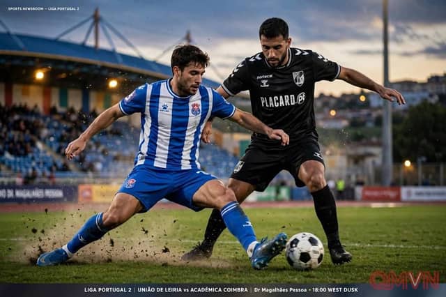 União de Leiria quyết đấu Académica de Coimbra trong trận derby rực lửa phân định tham vọng thăng hạng giải Liga Portugal 2.