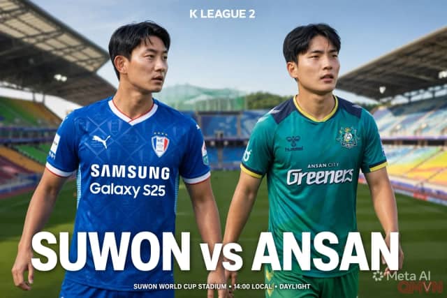 Suwon Samsung Bluewings đại chiến Ansan Greeners tại K League 2: Cựu vương dồn toàn lực mở hội tấn công trên thánh địa Suwon World Cup Stadium
