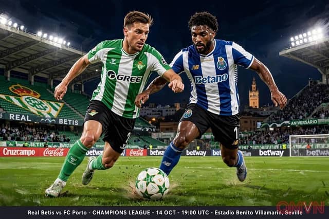 Real Betis vs FC Porto: Đêm Champions League lịch sử tại Sevilla sau 21 năm chờ đợi, Isco đối đầu cỗ máy chiến thắng của Francesco Farioli
