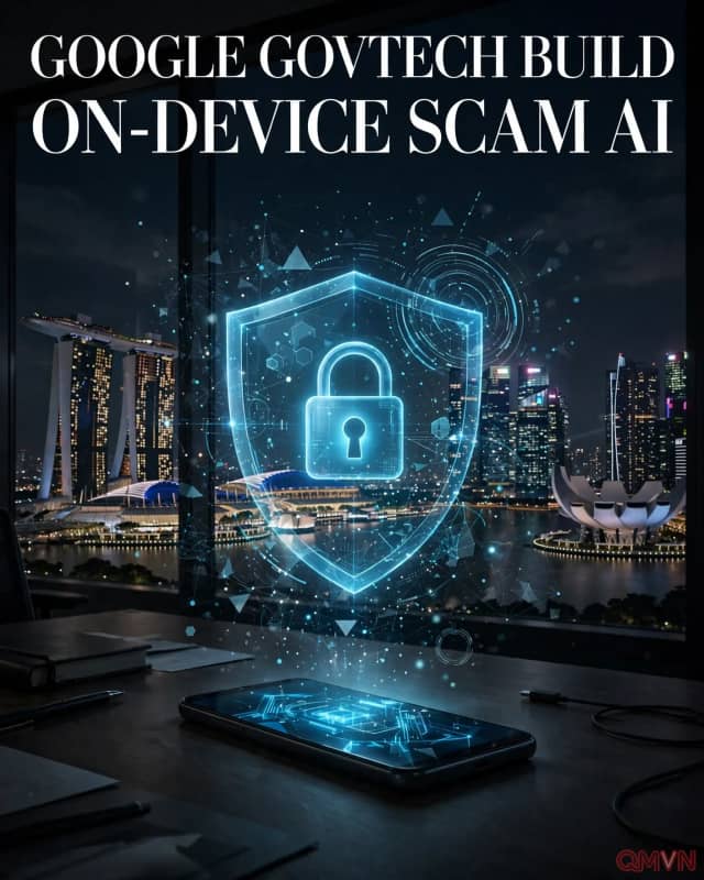 Singapore bắt tay Google DeepMind phát triển AI phát hiện lừa đảo ngay trên điện thoại Android mà không để dữ liệu cá nhân rời khỏi thiết bị