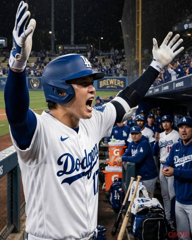 Cú home run ba điểm đầy cảm xúc của Shohei Ohtani không đủ cứu Los Angeles Dodgers khỏi thất bại trắng trước Milwaukee Brewers