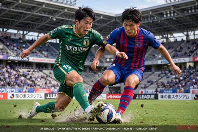 Nhận định Tokyo Verdy vs FC Tokyo vòng 34 giải VĐQG Nhật Bản J1 League: Derby rực lửa tại Ajinomoto Stadium và cuộc chiến khẳng định vị thế thủ đô
