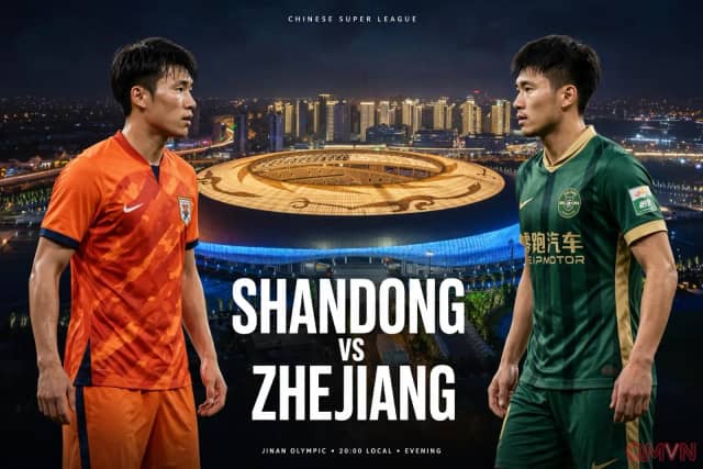 Nhận định Shandong Taishan vs Zhejiang Professional giải VĐQG Trung Quốc CSL: Rực lửa Jinan Olympic Sports Center và đại chiến tranh vé AFC Champions League