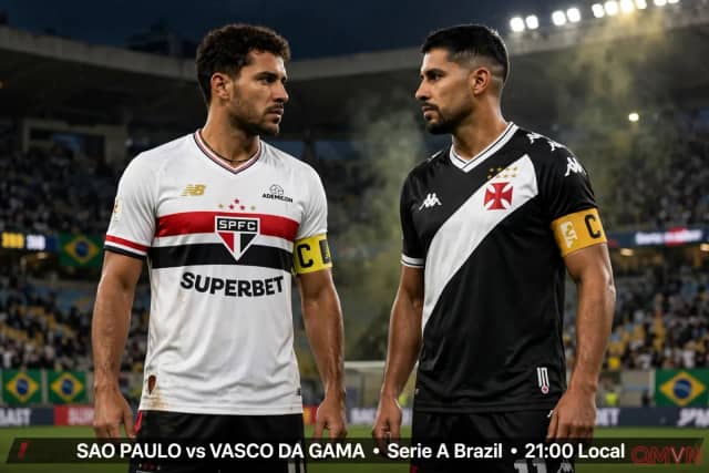 Nhận định São Paulo vs Vasco da Gama: Vasco mang mạch bất bại tới MorumBIS tìm điểm trụ hạng, Calleri và Tricolor quyết đòi nợ lượt đi