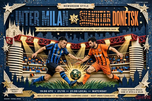Nhận định Inter Milan vs Shakhtar Donetsk, 19:00 UTC ngày 21/10: Chivu và đội bóng thành Milan không còn đường lùi trước Arda Turan