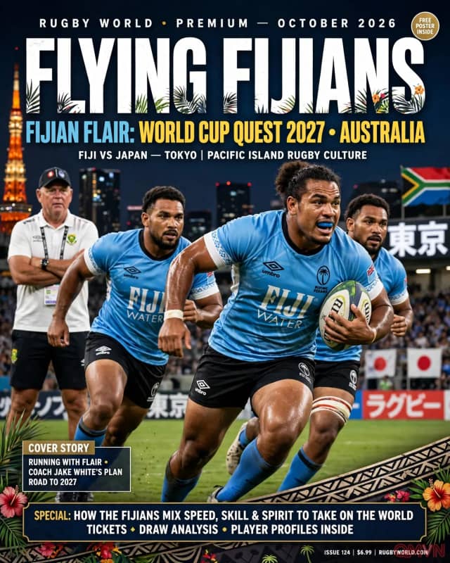 Jake White và Fiji: khi "bậc thầy kỷ luật" gặp lối chơi phóng khoáng trên hành trình chinh phục World Cup rugby