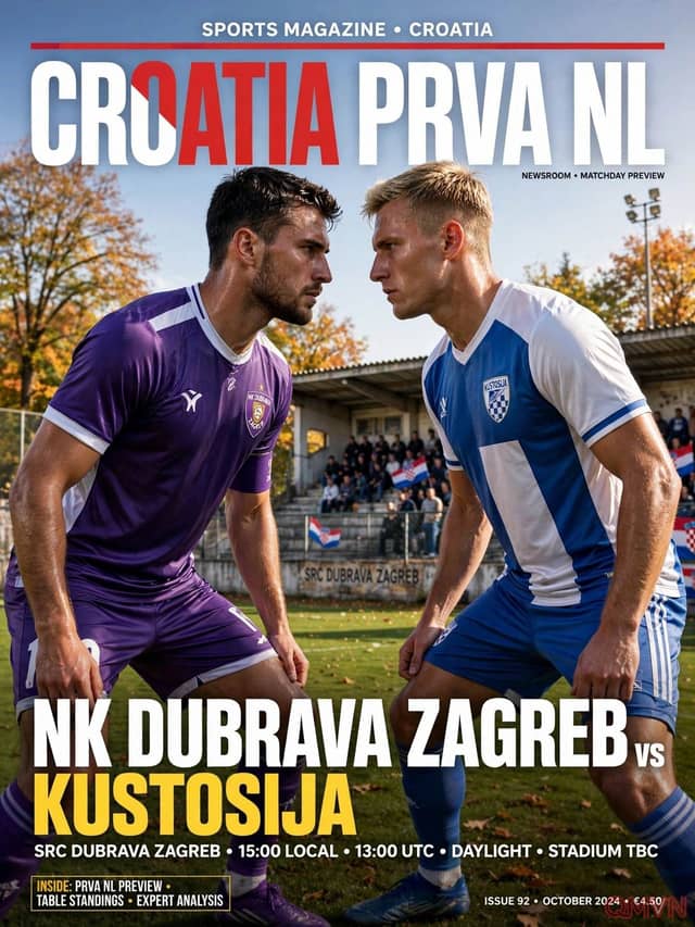 NK Dubrava Zagreb quyết chiến Kustošija tại Croatia 1. NL: Rực lửa derby thủ đô và đòn bẩy chiến thuật then chốt