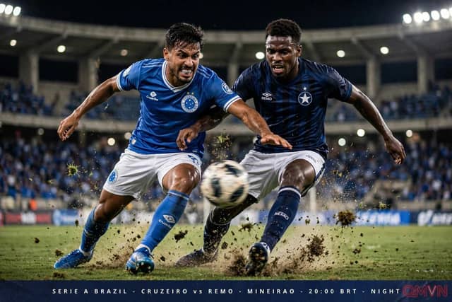 Cruzeiro đại chiến Remo tại Série A Brazil: Điểm tựa sân nhà rực lửa và bài toán phá vỡ khối bê tông phòng ngự