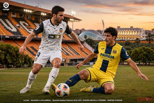 Valencia đại chiến Villarreal tại La Liga: Rực lửa Derbi de la Comunitat và tham vọng bứt phá của Bầy Dơi