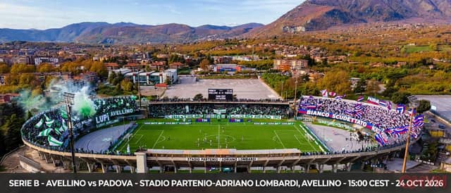 US Avellino đại chiến Calcio Padova tại Serie B: Chảo lửa phương Nam thử thách bản lĩnh thăng hoa phương Bắc
