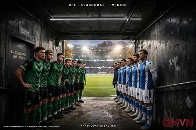 Krasnodar vs Baltika: Đội bóng của Murad Musaev cần tìm lại chiến thắng tại Ozon Arena trước Baltika khó chịu của Andrey Talalaev