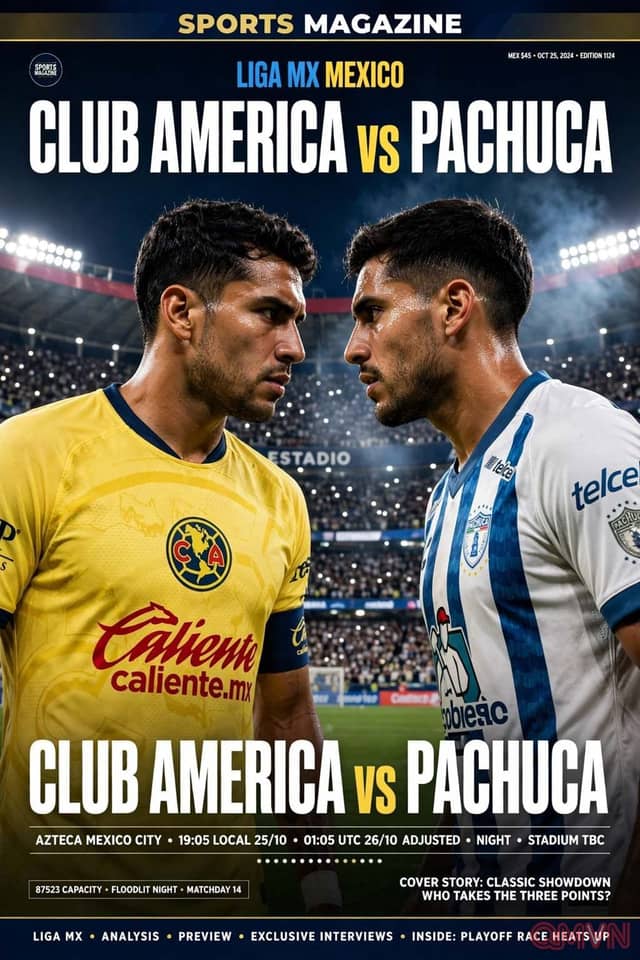 Club América vs Pachuca: Đội đầu bảng Liga MX với hàng công khủng tiếp đón Pachuca khủng hoảng trong đêm tri ân Guillermo Ochoa