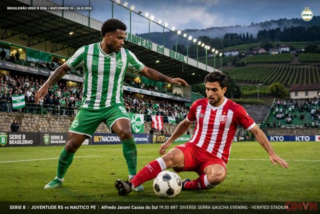 Juventude đối đầu Nautico tại Hạng 2 Brazil: Pháo đài Alfredo Jaconi định đoạt bước ngoặt thăng hạng