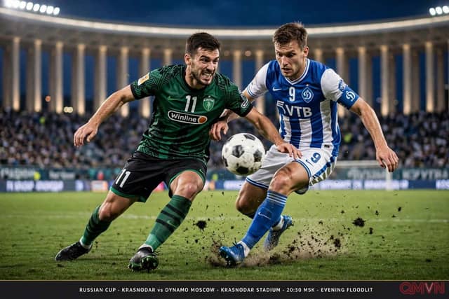 Krasnodar – Dinamo Moscow: Cuộc chiến giành ngôi đầu bảng B Cúp quốc gia Nga, Jhon Córdoba đang nóng bỏng đối đầu đội khách vừa đứt mạch chín trận toàn thắng