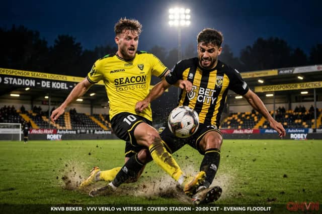 VVV-Venlo đối đầu Vitesse tại Cúp Hà Lan: lợi thế De Koel và màn so tài giữa hai hàng công quyết định vé đi tiếp