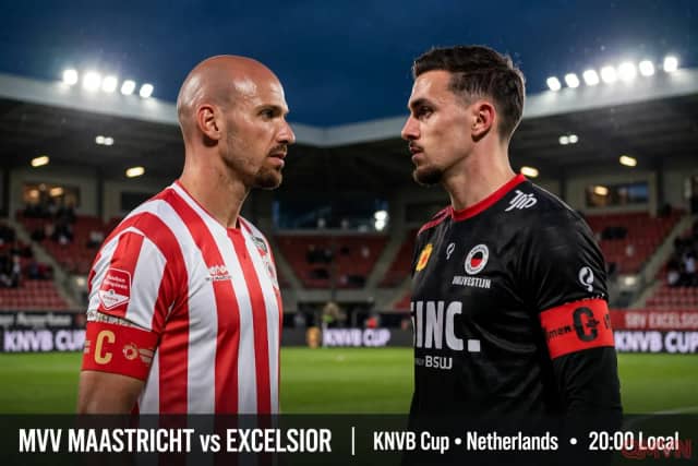 MVV Maastricht đối đầu SBV Excelsior tại Cúp Quốc gia Hà Lan: Trận knock-out nảy lửa định đoạt vé đi tiếp và bản lĩnh xứ sở hoa tuylip