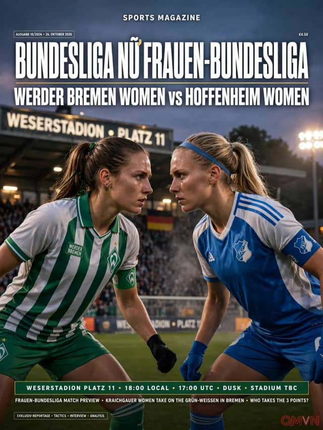 Werder Bremen Nữ đối đầu Hoffenheim Nữ tại Bundesliga Nữ: Cuộc chiến nảy lửa cạnh tranh vị trí nửa trên bảng xếp hạng