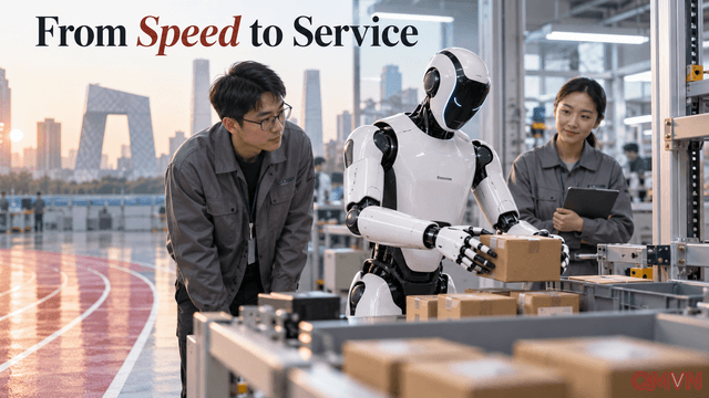 Sau khi vượt Bolt robot hình người của Trung Quốc bước vào cuộc đua khó hơn để làm việc thực tế