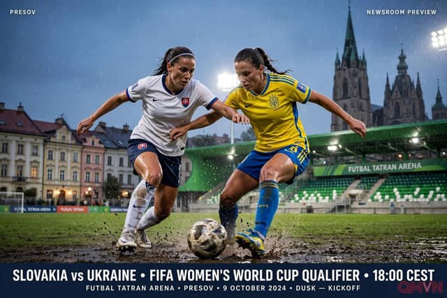 Slovakia nữ đấu Ukraine nữ ở lượt đi play-off World Cup 2027: Hai đội cùng khát điểm, Prešov chứng kiến màn so tài giữa thể lực và tổ chức