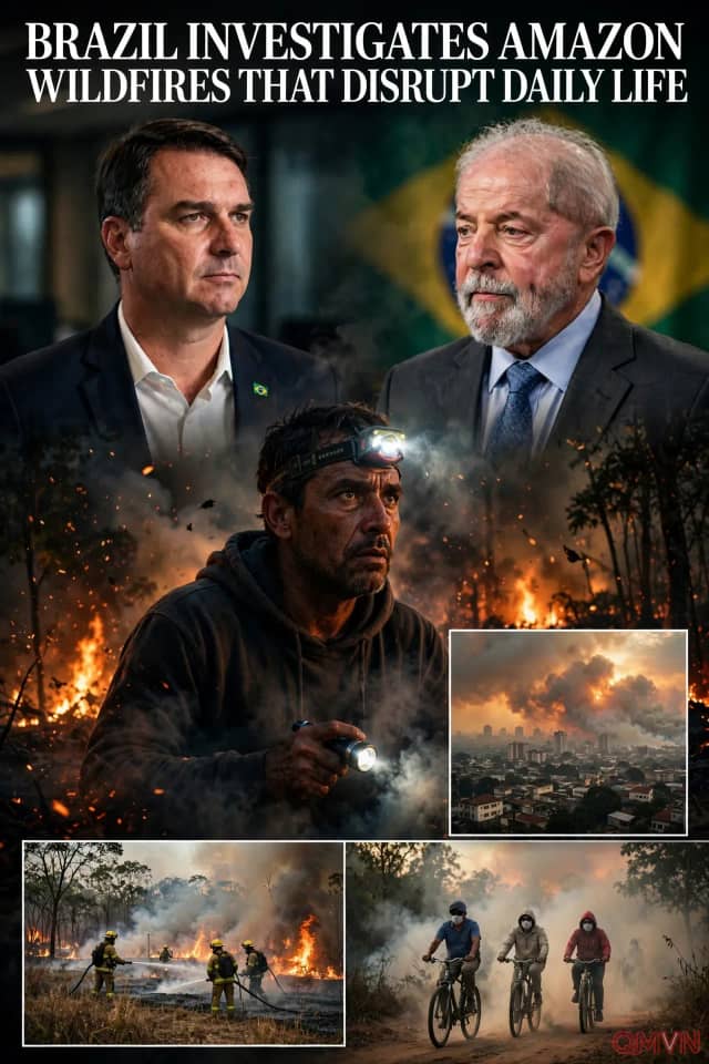 Brazil điều tra làn sóng cháy rừng Amazon tăng gấp ba sau vòng một bầu cử, khói phủ Manaus và lửa thổi bùng tranh cãi chính trị