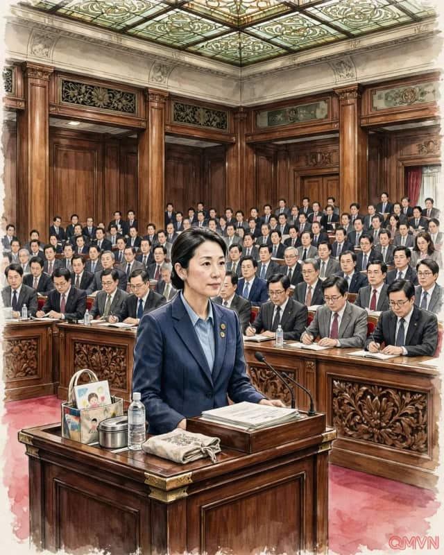 Thủ tướng Nhật Bản Sanae Takaichi nói mất thêm hàng giờ mỗi ngày cho trang điểm và việc nhà, khơi dậy tranh luận về gánh nặng của phụ nữ