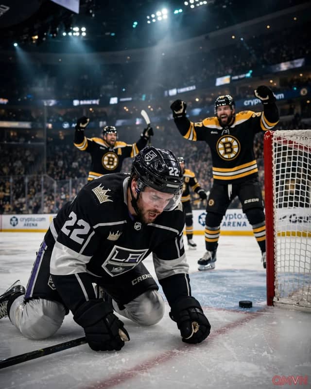 Los Angeles Kings nỗ lực đánh thức hàng công tìm kiếm chiến thắng đầu tiên trước Boston Bruins